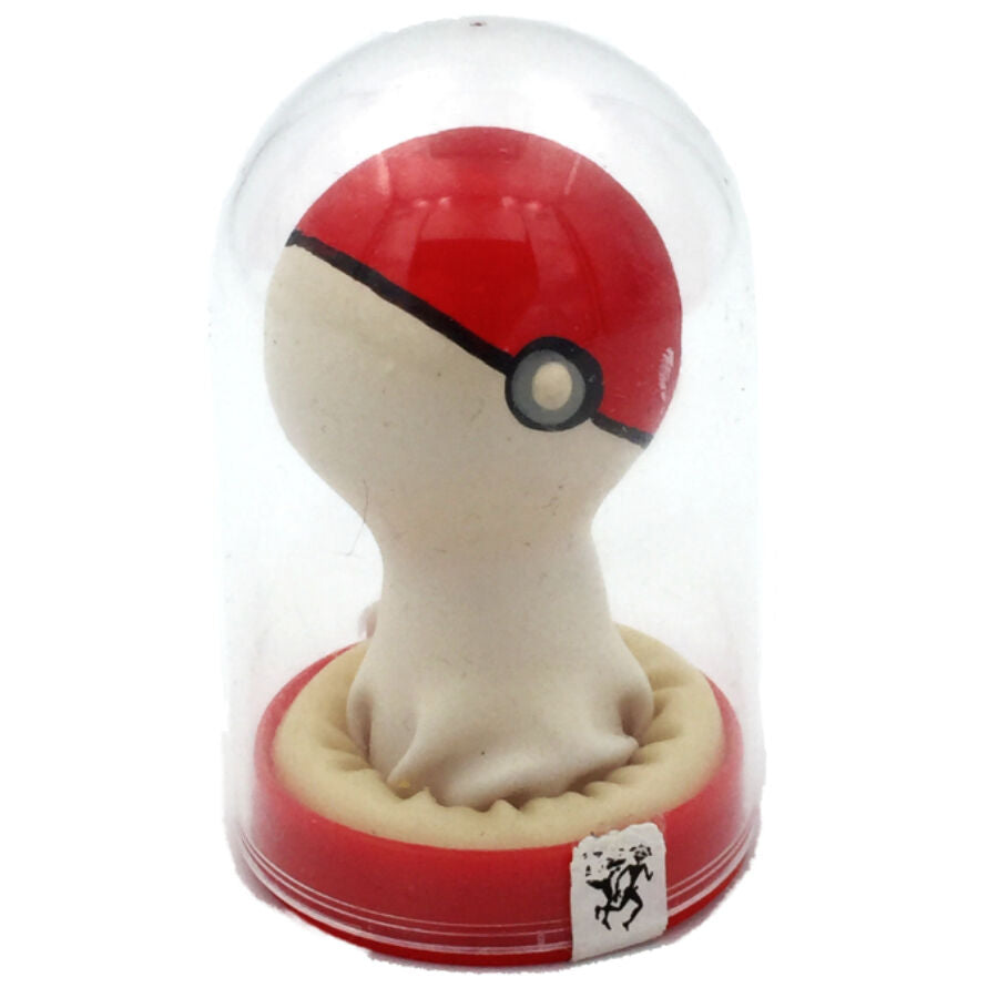 Preservativos de Arte Pintados a Mano - Pokeball Rojo-Blanco