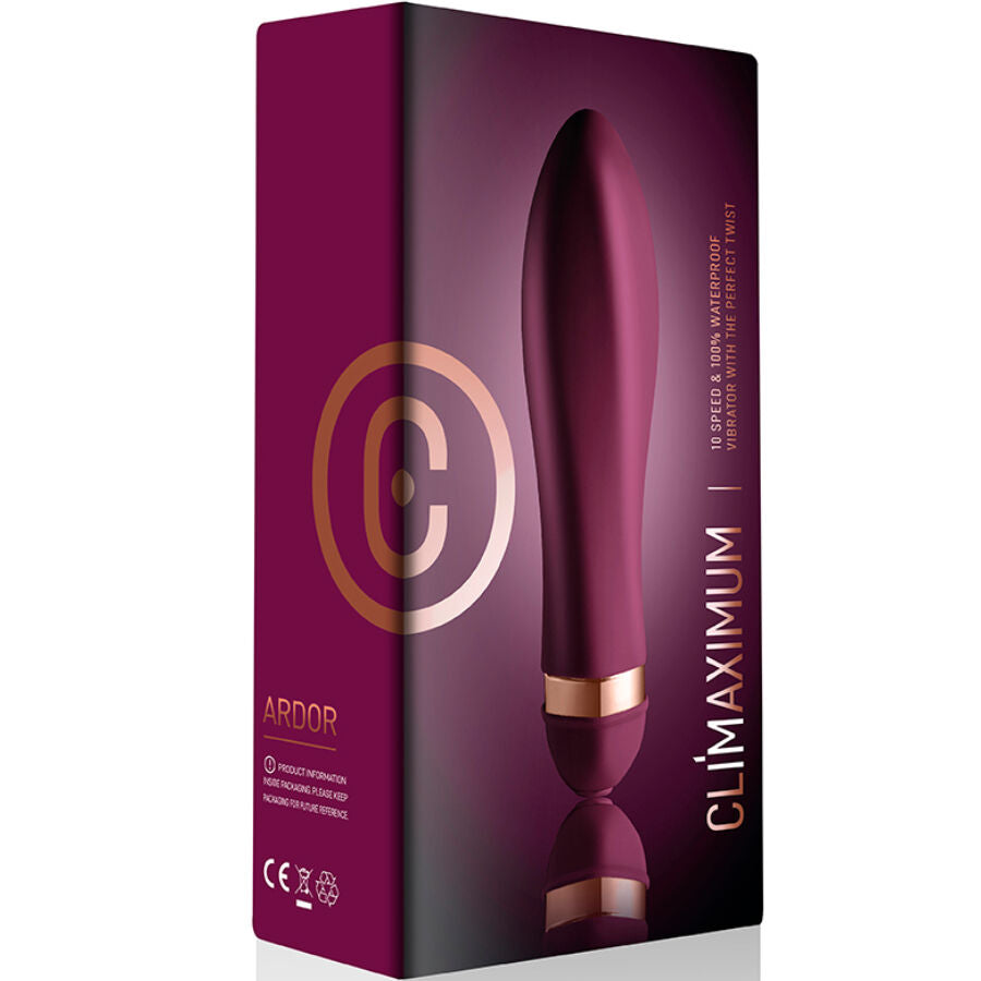 Vibrador Retorcido Ardor con 10 Vibraciones