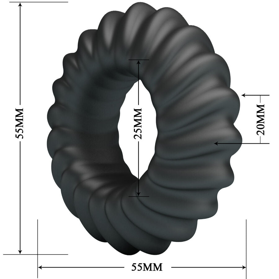 Anillo Peneano de Silicona Ajustable Fitz Modelo 8