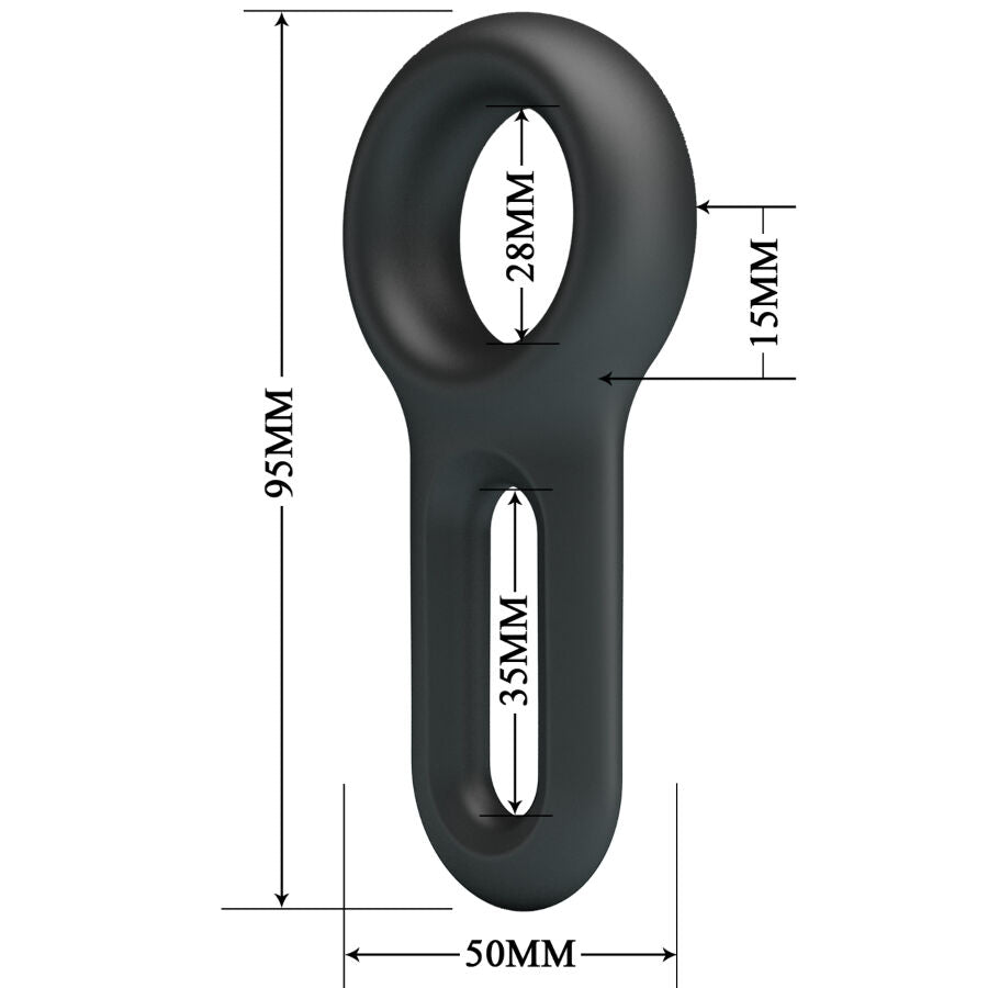 Anillo Peneano de Silicona para Control y Placer Intenso
