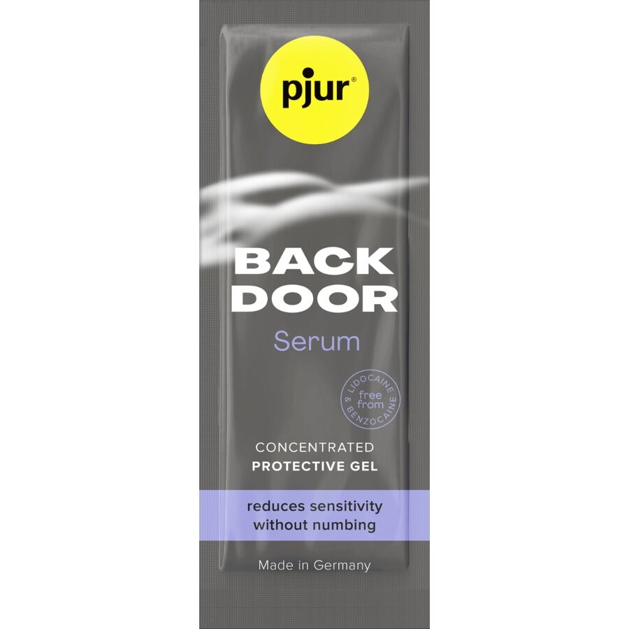 PJUR Sérum Protetor Anal Back Door 1,5 ML para conforto no sexo anal