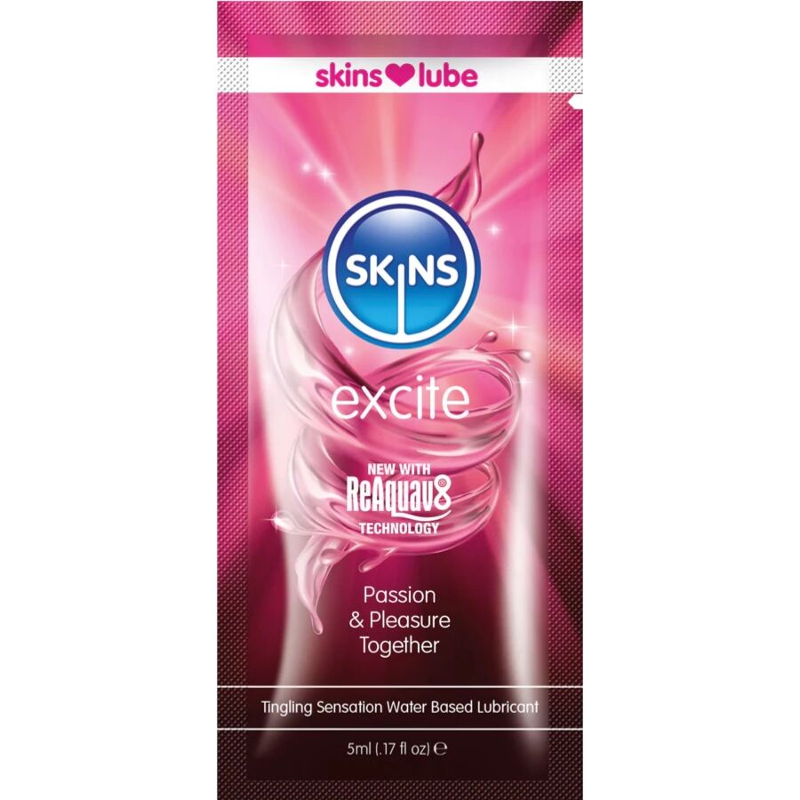 Lubricante Excite a Base de Agua Dosis Única 5 ml