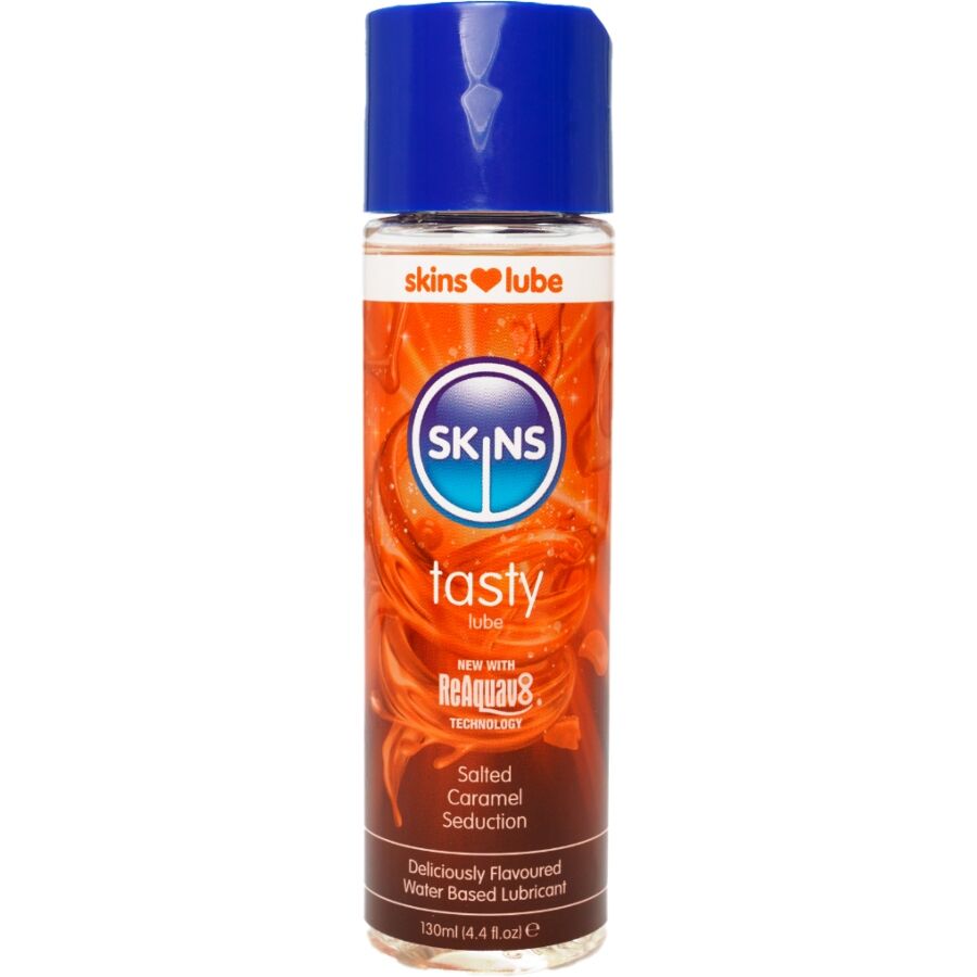 Lubricante Sabroso a Base de Agua con Caramelo Salado 130 ml