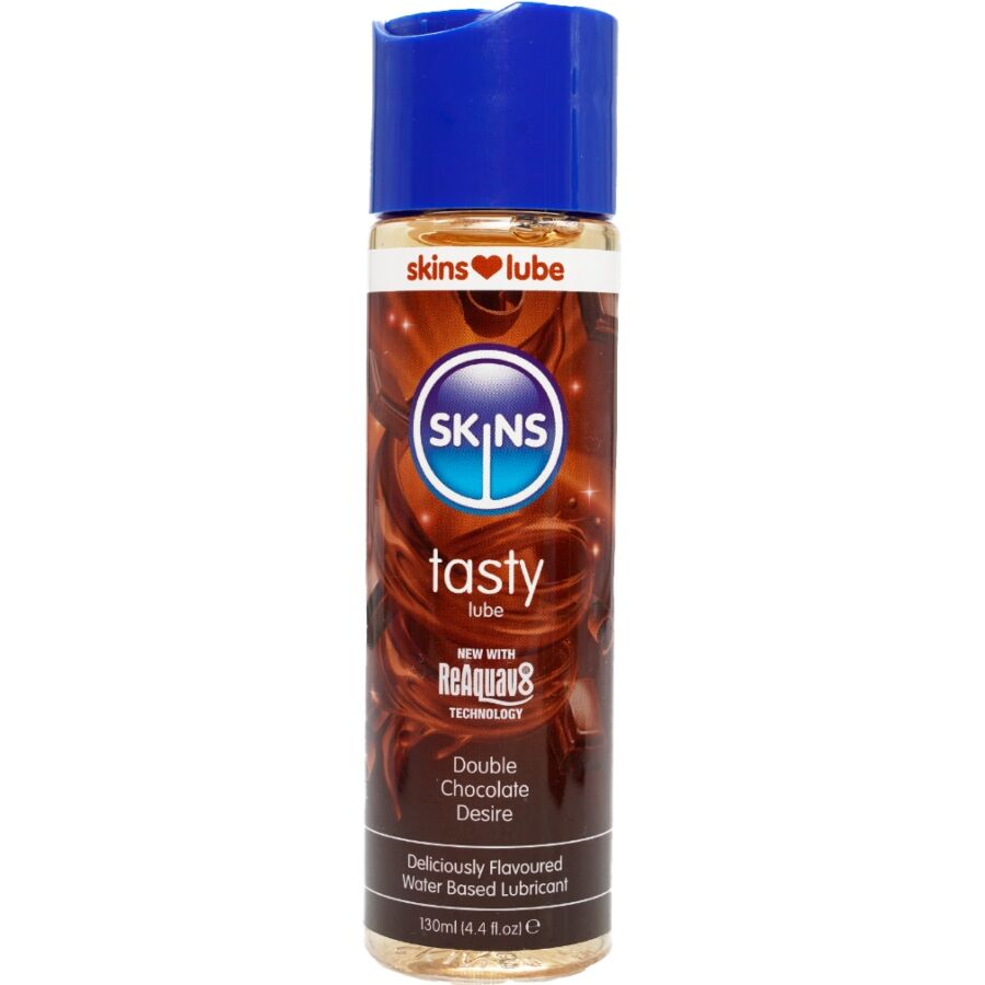 Lubricante Sabroso a Base de Agua con Doble Chocolate 130 ml