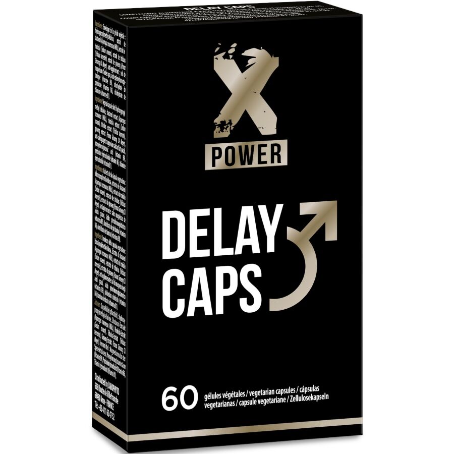 XPOWER Cápsulas para Retardar a Ejaculação - 60 Cápsulas, embalagem do produto.