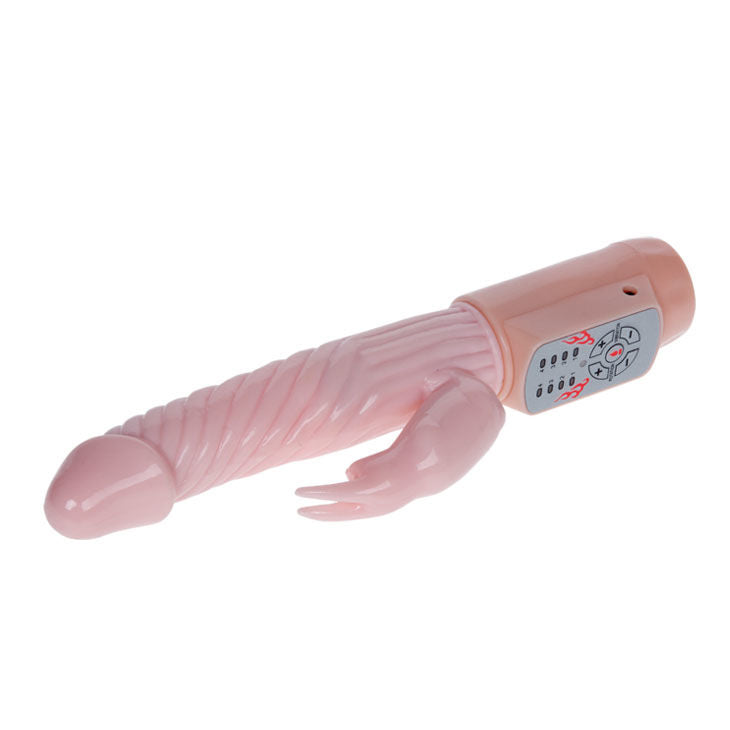 Vibrador Rotador de Coelho BAILE com Aquecimento e Múltiplas Funções para Prazer Intenso.