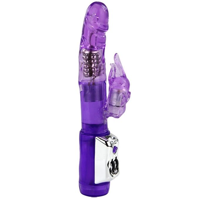Vibrador Coelho Baile Super Sex para dupla estimulação e prazer rotativo.