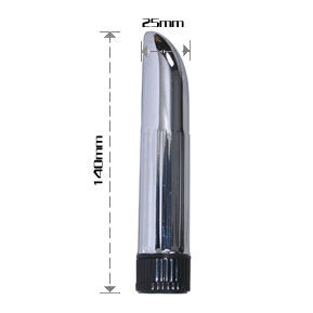 Vibrador de Dedo BAILE Multivelocidade com revestimento galvanizado para prazer íntimo.