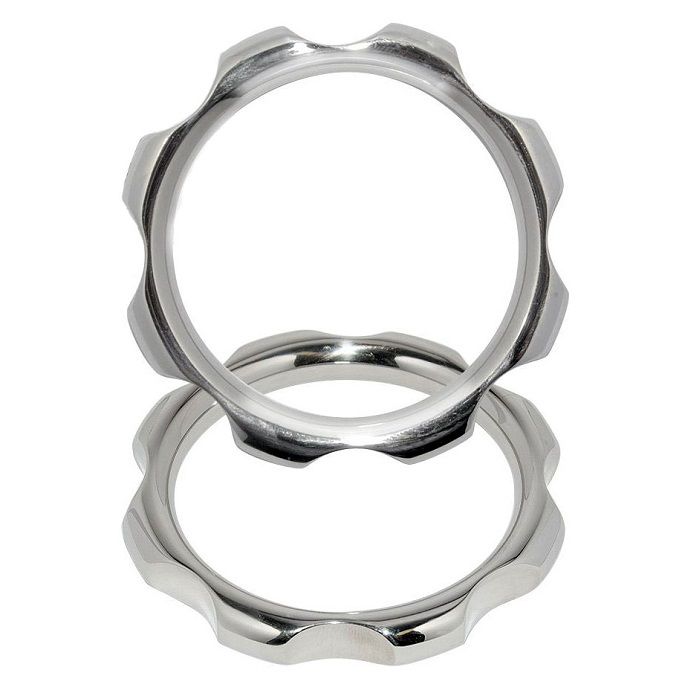 Anel peniano de metal METAL HARD 50mm para ereção e prazer prolongado