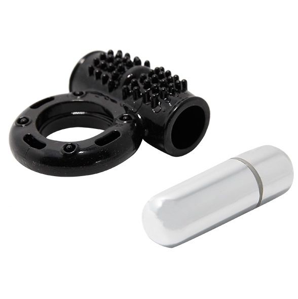 Anel Vibrador Power Ring BAILE com 10 funções para ereção e estimulação.
