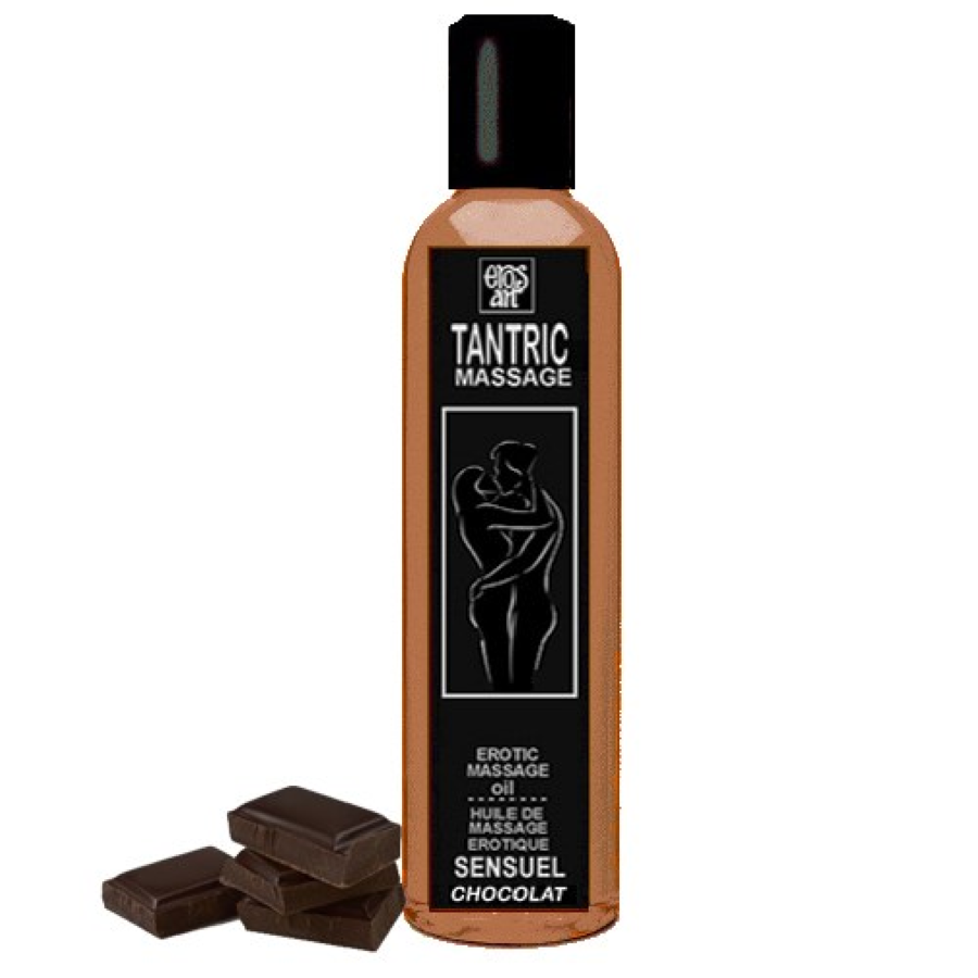 Aceite de Masaje Tántrico Natural y Afrodisíaco de Chocolate 30ml