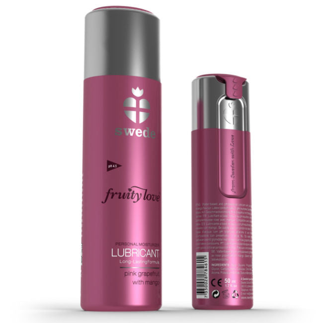 SUECO - LUBRICANTE FRUITY LOVE POMELO ROSA CON MANGO 50 ML