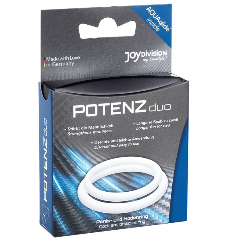 Anillo Peneano POTENZDUO - Blanco - M