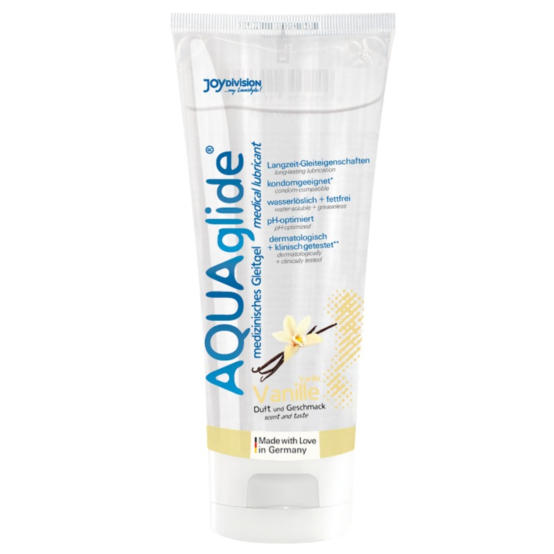 Lubricante Aquaglide - Vainilla a Base de Agua 100 ml