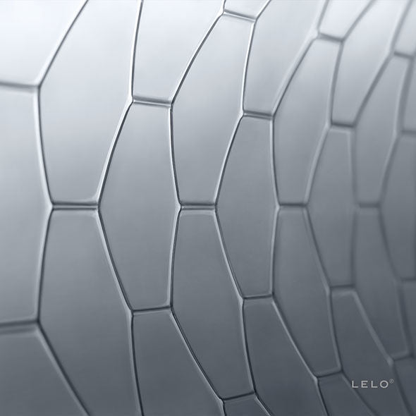 Caixa de Preservativos LELO HEX 36 Unidades, destacando a estrutura hexagonal e o design inovador.