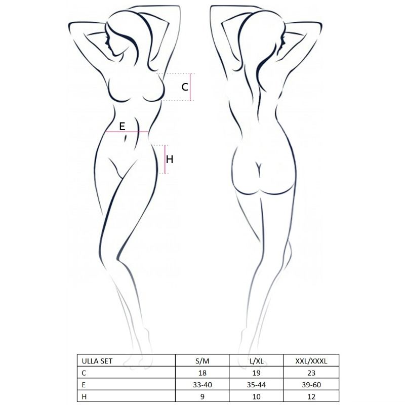 PASIÓN - CONJUNTO MUJER ULLA TALLA L/XL