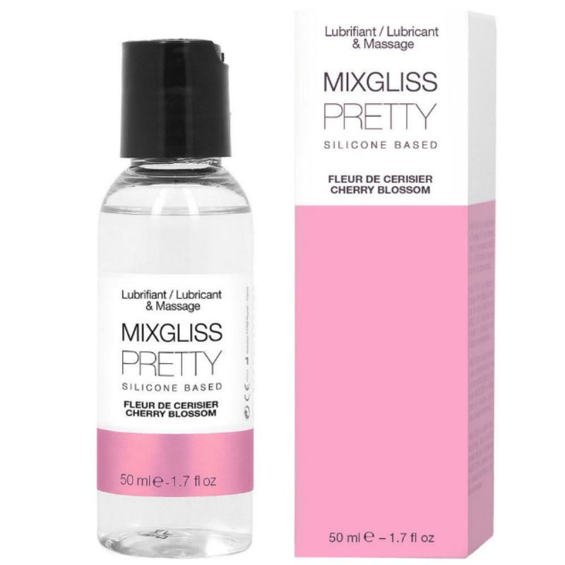 MIXGLISS - LUBRICANTE DE SILICONA LINDA FLOR DE CEREZO 50 ML