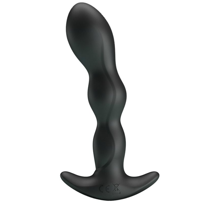 PRETTY LOVE Massageador Anal de Próstata Vibratório com 12 funções e design ergonómico