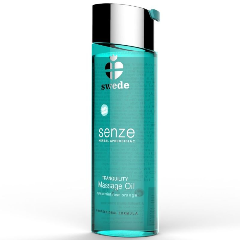SWEDE - Aceite de masaje afrodisíaco con hierbas suecas para la tranquilidad 150 ml