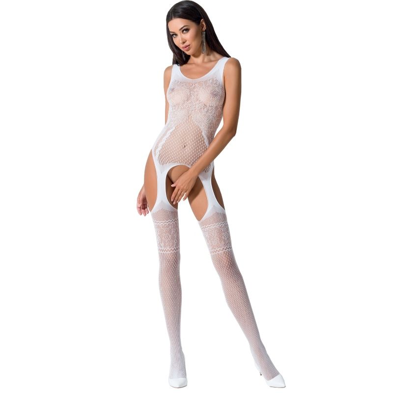 PASIÓN - BODYSTOCK MUJER BS061 NEGRO TALLA ÚNICA