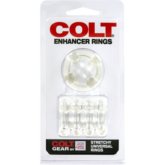 Anillos Peneanos Colt Enhancer Transparentes