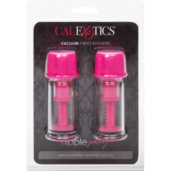 Ventosa de Succión de Pezones Vacuum Twist Rosa