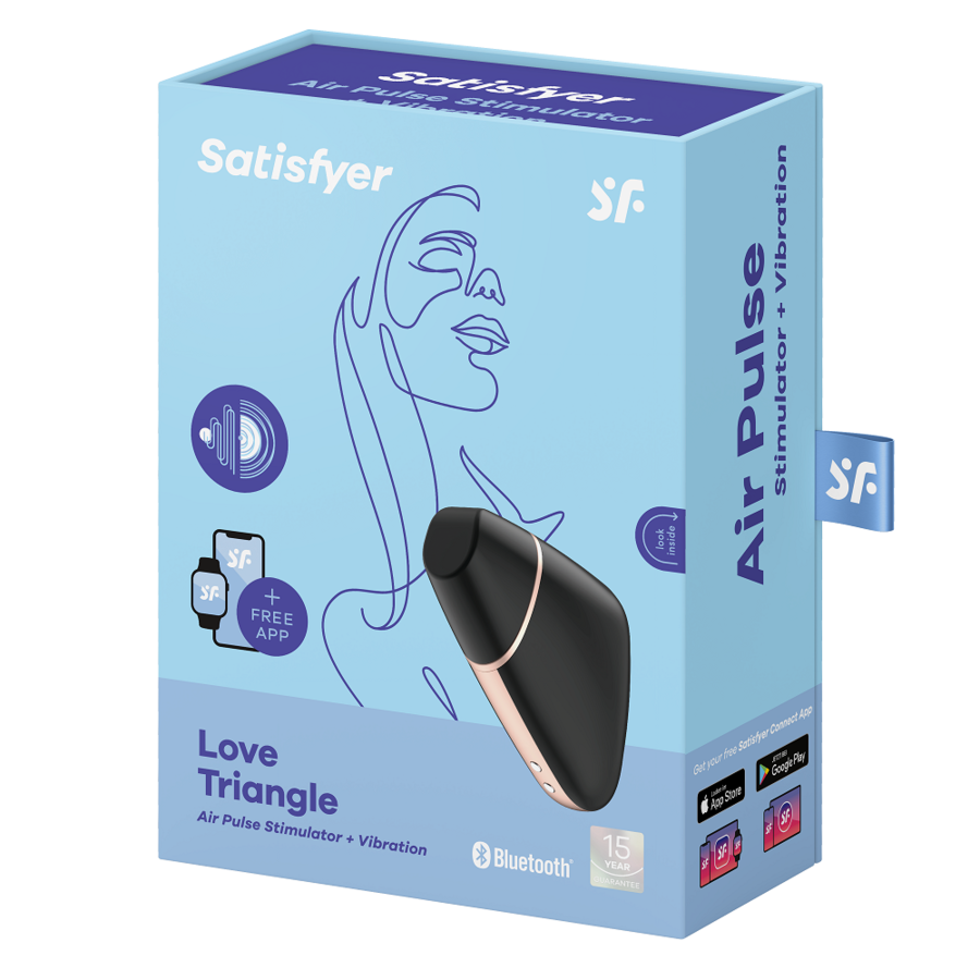Vibrador Clitoriano Love Triangle App Connect