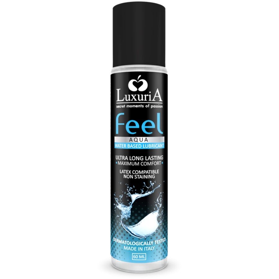 Lubricante Luxuria Feel Aqua Base Agua 60ml