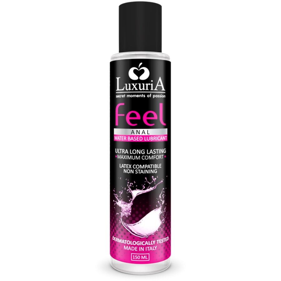 Lubricante Luxuria Feel Anal Base de Agua 150ml