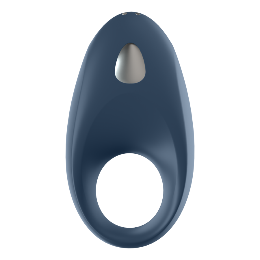 Satisfyer Vibrador de Anel Mighty com App e Bluetooth, detalhe do material e design ergonómico