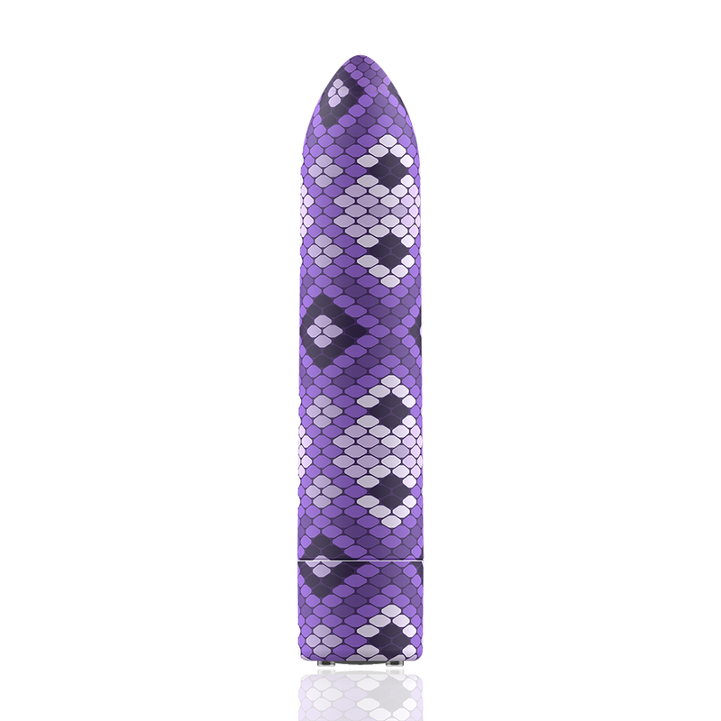 Bala Vibratoria Recargable Magnética Morada con 10 Vibraciones