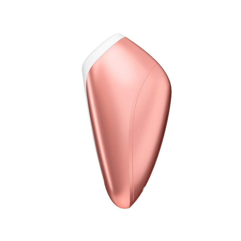 Satisfyer Love Breeze Cobre, um estimulador clitoriano com tecnologia Air Pulse e design elegante na cor cobre.