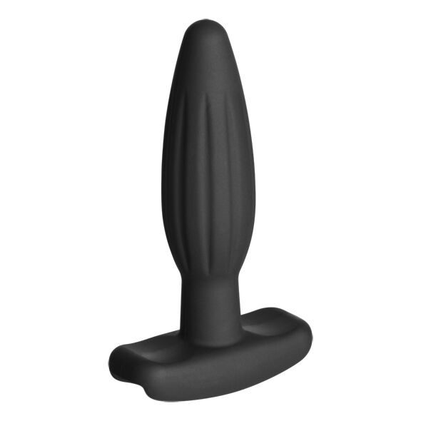 Plug Anal de Silicona Negro Rocker Pequeño
