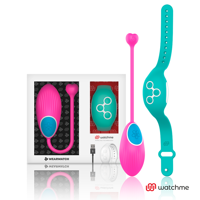 WEARWATCH - TECNOLOGÍA WATCHME CONTROL REMOTO HUEVO FUCSIA / AGUA DE MAR