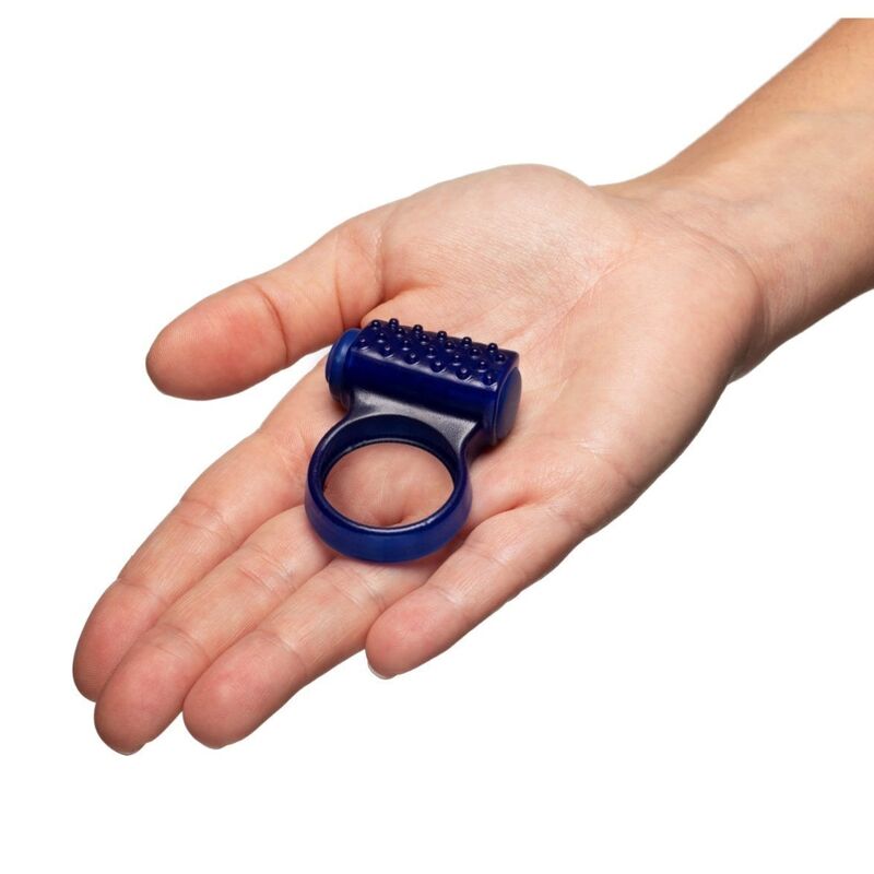 CONTROL Anel Vibratório Pleasure Vibes, design ergonómico de silicone para estimulação mútua durante a intimidade.