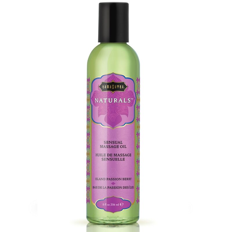 KAMASUTRA - ACEITE DE MASAJE NATURAL BAYAS DE LA PASIÓN 236 ML
