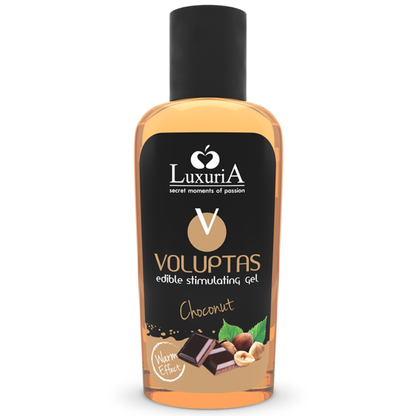 Gel de Masaje Comestible Voluptas Efecto Calor - Choconuts 100 ml
