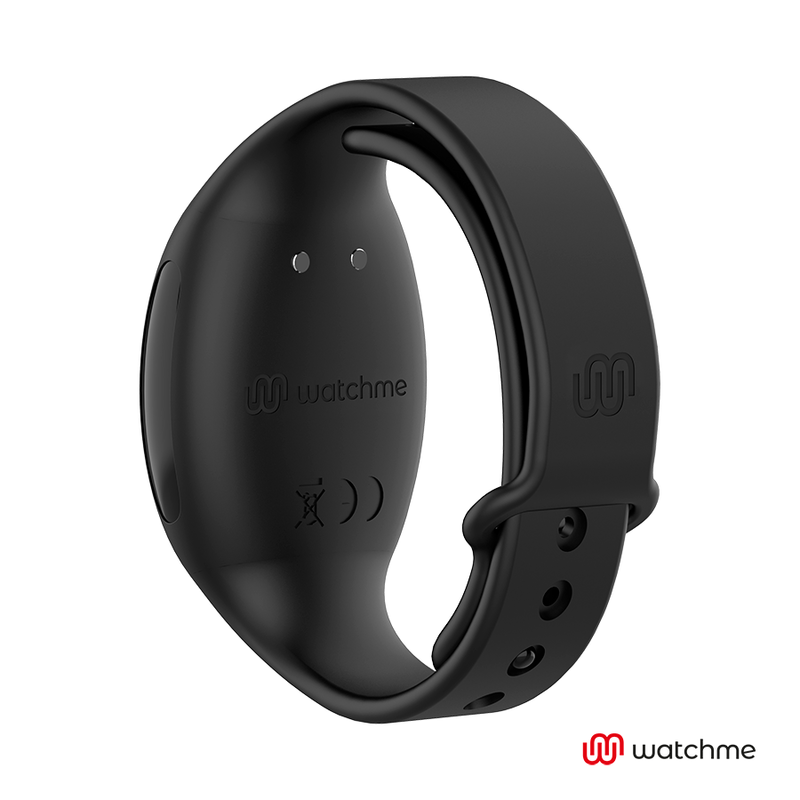 Detalhe do Vibrador Anal Plug ANBIGUO Alexandru com Controle Remoto WATCHME, mostrando seu design ergonómico e suave.