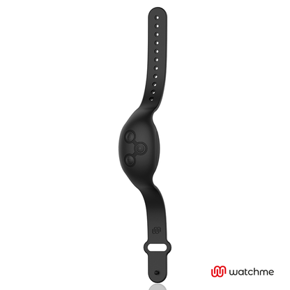Vibrador Plug Anal ANBIGUO Amadeus com pérolas rotativas e controle remoto WatchMe