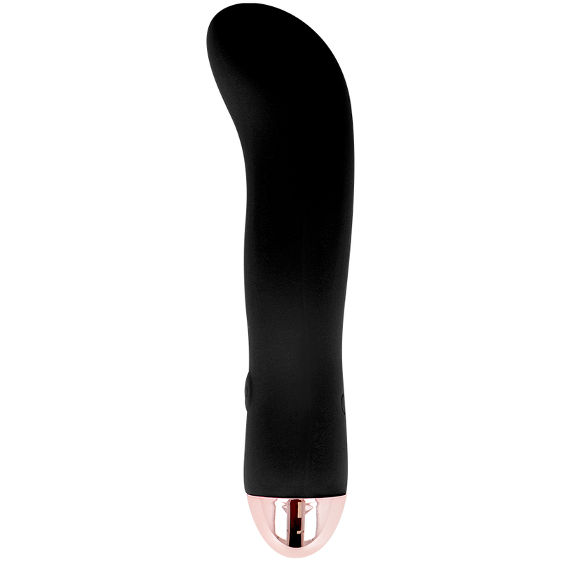 DOLCE VITA - VIBRADOR RECARGABLE, DOS VELOCIDADES NEGRO, 7 VELOCIDADES