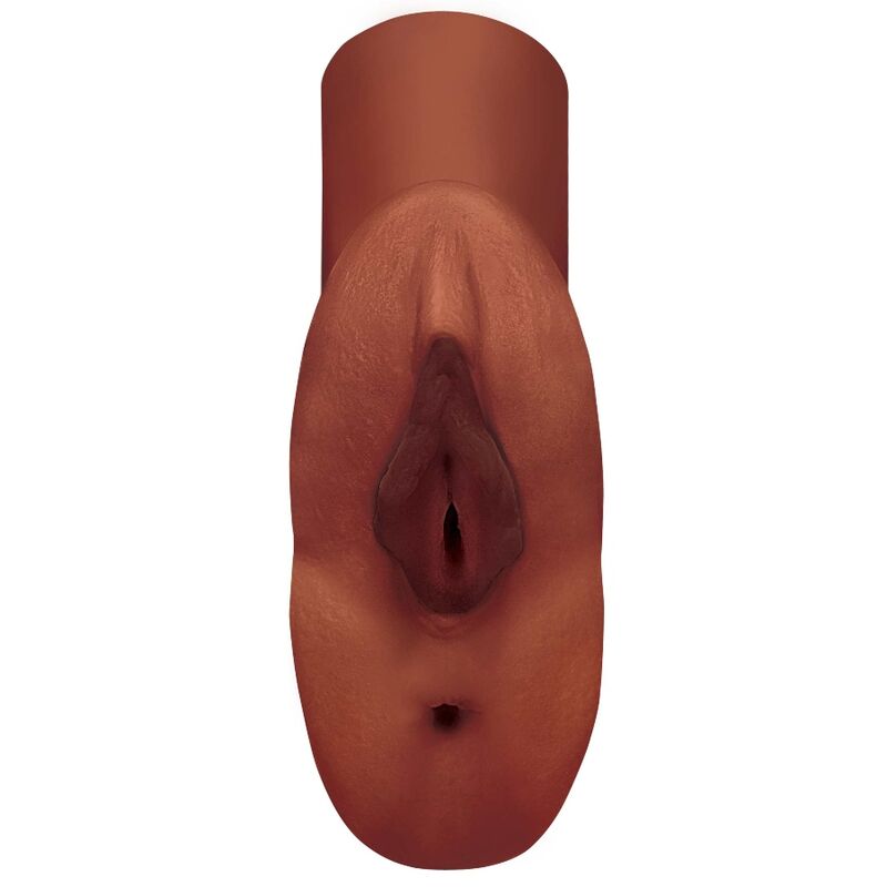 Masturbador Masculino Perfect Pussy Double Stroker Vagina y Ano Marrón