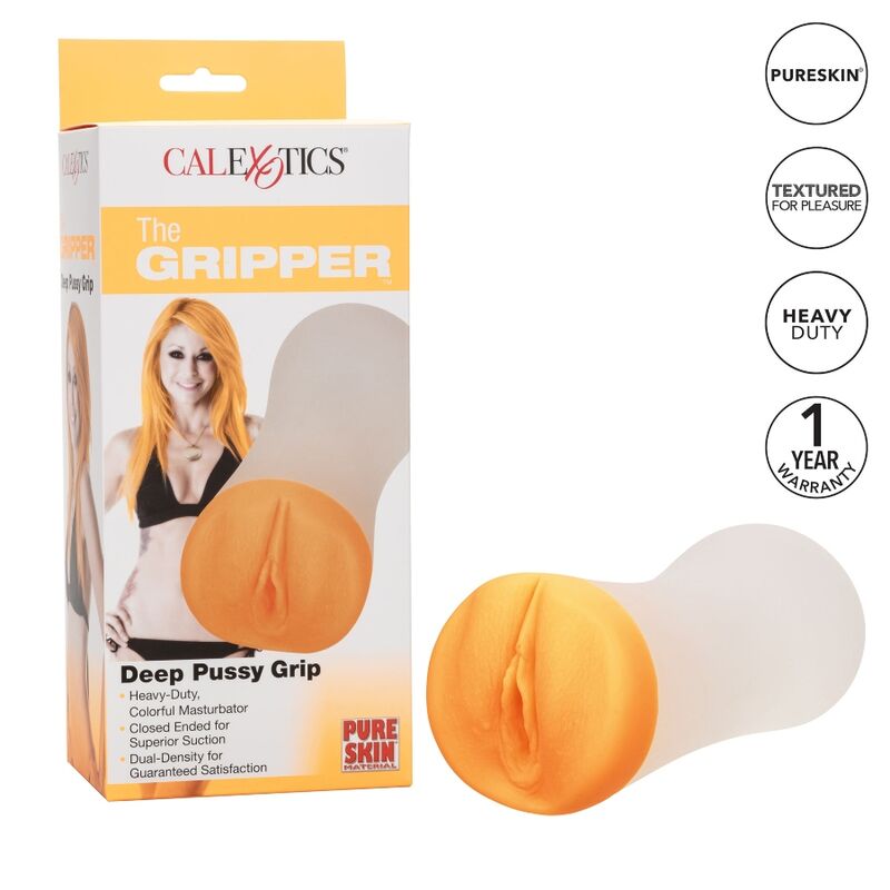 Masturbador Masculino de Doble Densidad con Agarre Profundo