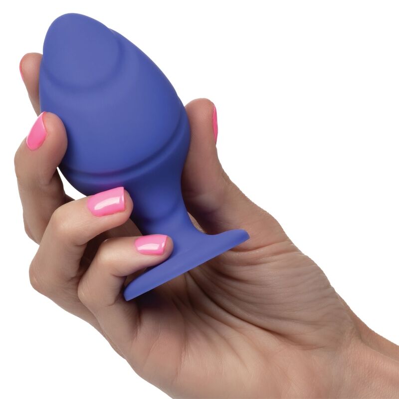 Plug Anal Cheeky Morado de Silicona con Ventosa