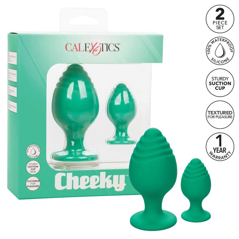 Plug Anal Cheeky Verde