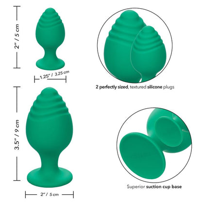 Plug Anal Cheeky Verde