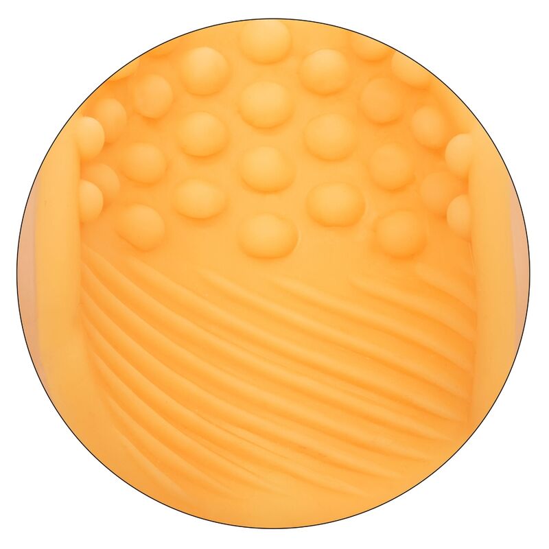 Masturbador Beaded Grip Naranja