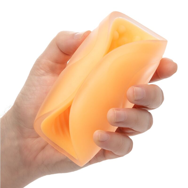 Masturbador Beaded Grip Naranja