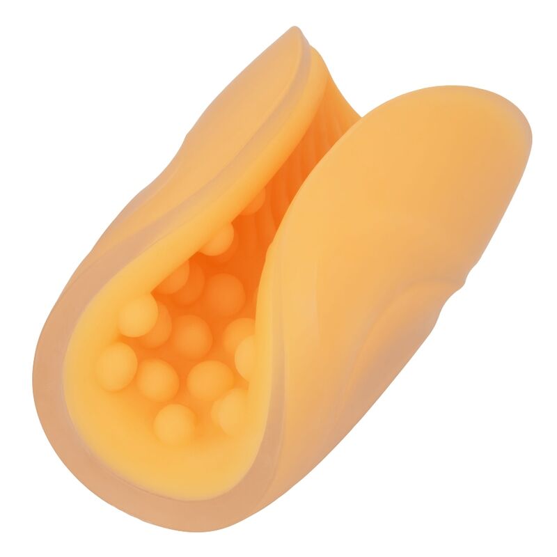Masturbador Beaded Grip Naranja