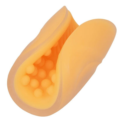 Masturbador Beaded Grip Naranja