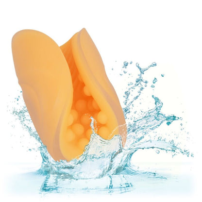 Masturbador Beaded Grip Naranja